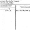 Maine Steel Products Company