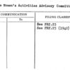Maine Women's Activities Advisory Committee