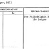 Malsberger, Bill