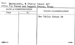 Mandelowitz, M (Public School 62)