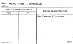 Maney, Joseph J. (Principal)