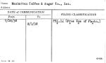 Manhattan Coffee & Sugar Co., Inc.