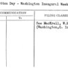 Manhattan Day - Washington Inaugural Week