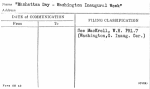 Manhattan Day - Washington Inaugural Week
