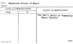 Mabnhattan School of Music