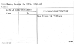 Mann, George D. (Mrs. Stella)