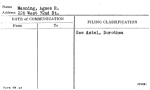Manning, Agnes R.