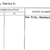 Manos, Charles F.