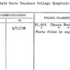 Mansfield State Teachers College Symphonic Band