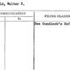 Mansfield, Walter R.
