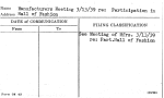Manufacturers Meeting 3/13/39 re: Participation in Hall of Fashion