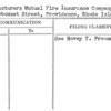 Manufacturers Mutual Fire Insurance Company