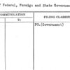 Map of Federal, Foreign and State Governments