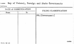 Map of Federal, Foreign and State Governments