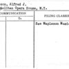 Mapleson, Alfred J.