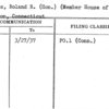 Marckres, Roland R. (Hon.) (Member House of Representatives)
