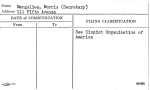Margulies, Morris (Secretary)