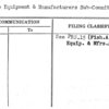 Marine Equipment & Manufacturers Sub-Committee