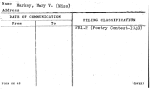 Markey, Mary V. (Miss)