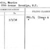 Markowitz, Maurice