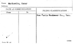 Markowitz, Oscar