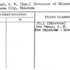 Marland, E.W. (Hon.) (Governor of Oklahoma)