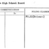 Marmora High School Board