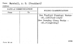Marshall, A.E. (President)