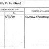 Marshall, W.L. (Mrs.)