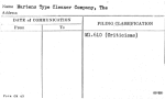 Martens Type Cleaner Company, The
