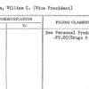 Martens, William C. (Vice President)