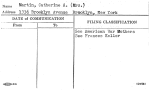 Martin, Catherine A. (Mrs.)
