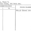 Martin, Frank V.
