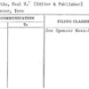 Martin, Paul H. (Editor & Publisher)