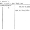 Martin, Robert D.