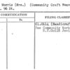 Marx, Morris (Mrs.) (Community Craft Weavers)