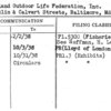 Maryland Outdoor Life Federation, Inc.