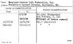Maryland Outdoor Life Federation, Inc.