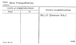 Mass Transportation