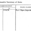 Massachusetts Secretary of State