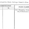 Massachusetts State College Women's Glee Club