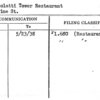 Massoletti Tower Restaurant