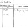 Masters, Harold L.