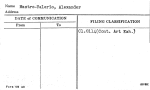 Mastro-Valerio, Alexander