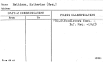 Mathison, Katherine (Mrs.)