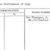 Matrons--Performance of Duty