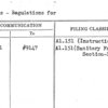 Matrons - Regulations for