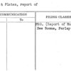 Mats & Plates, report of