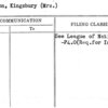 Matson, Kingsbury (Mrs.)