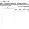 Matson, Walter F.